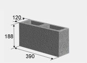 полублок пустотность 30%